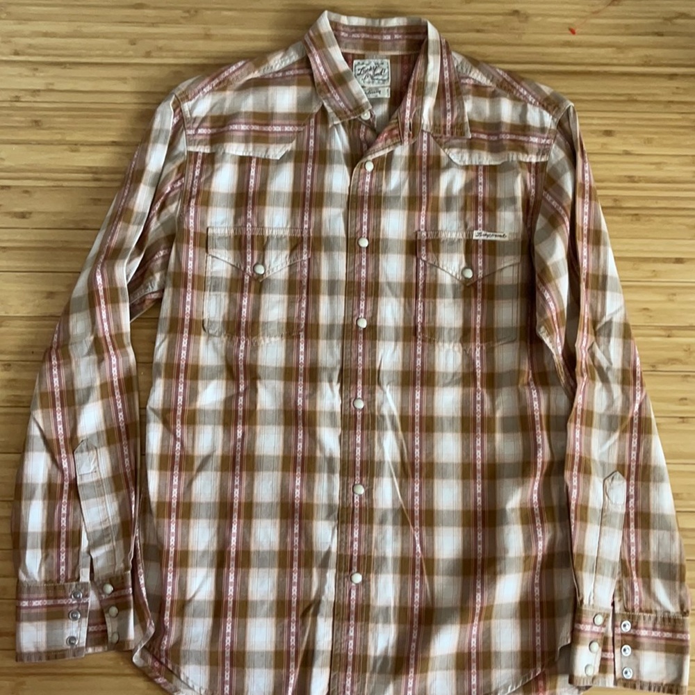 Lucky brand western button up